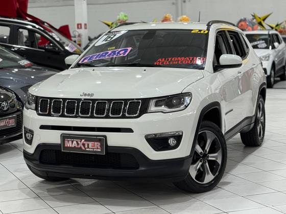 JEEP COMPASS 2.0 16V FLEX LONGITUDE AUTOMÁTICO JEEP COMPASS 2.0 16V FLEX LONGITUDE AUTOMÁTICO